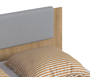 Кровать с подъемным механизмом (1600) Милан СБ-3269 Серый,Дуб Гамильтон