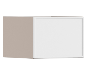 Квадро шкаф навесной 1 дв 50х36 см