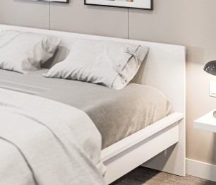 Кровать (1600) Леон/Бруклин СБ-3369