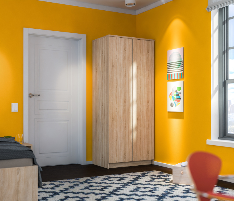 Для одежды, Шкаф 2-х дверный Кито СБ-2309