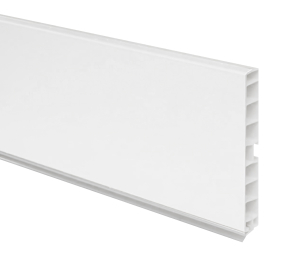 Цоколь кухонный ПВХ 100 мм 3 м Белый УТ-00012048