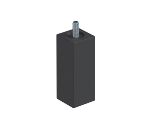 Ножка H=100 мм для МС Тренд Диамант серый