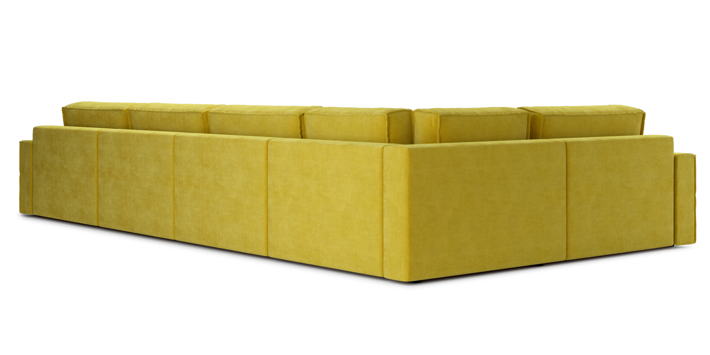 Диваны угловые в гостиную, Диван П-образный Тауэр