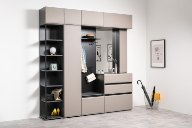 Зеркало Сидней 17.12, антрацит