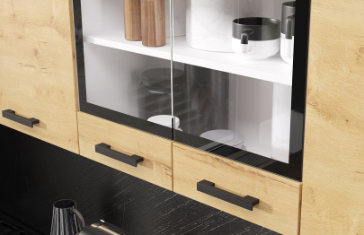 Кухня Хозяюшка 1,5 м Дуб вотан ЛДСП