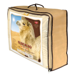 Одеяло из верблюжей шерсти в чехле из микрофибры, 140х205 см