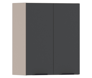 Лофт шкаф навесной 2 дв 60х72 см