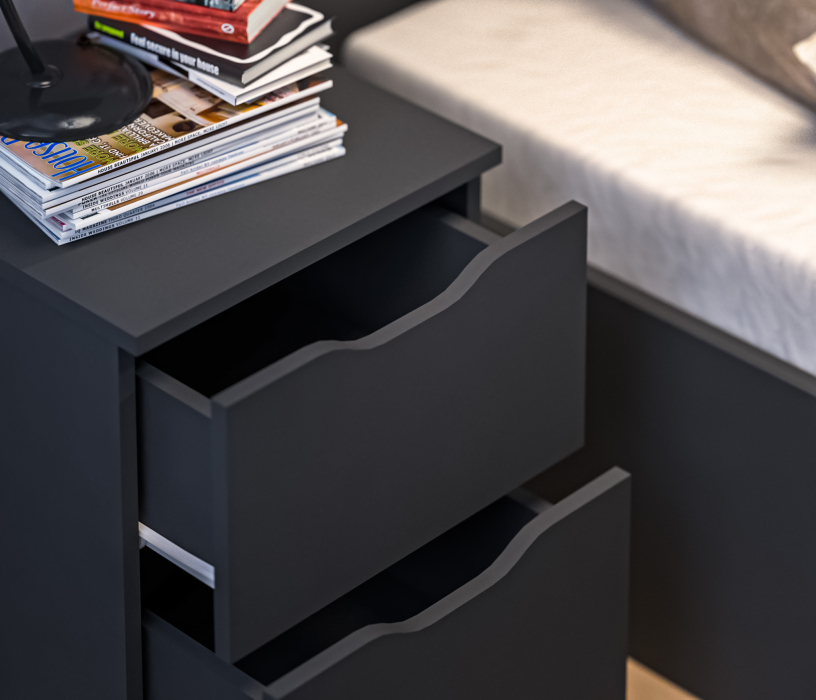 Прикроватные тумбы, Тумба Бруклин СБ-3253