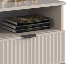 Тумба прикроватная Турин СБ-3575 Кашемир серый/МДФ Кашемир