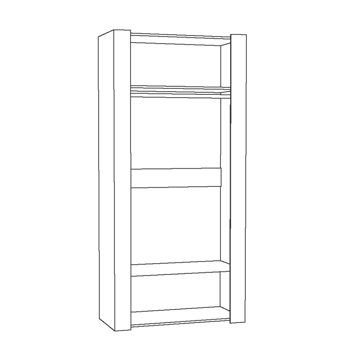 Для одежды, Шкаф для одежды Амели 13.133