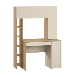 Стол компьютерный Комфорт 12.71, гикори рокфорд натуральный, сатин