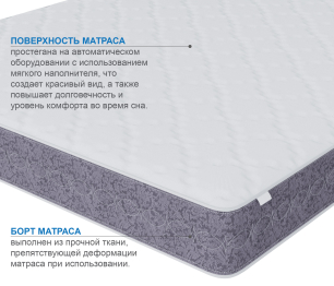 Столлайн / Матрас Сити-Толедо 800х1900