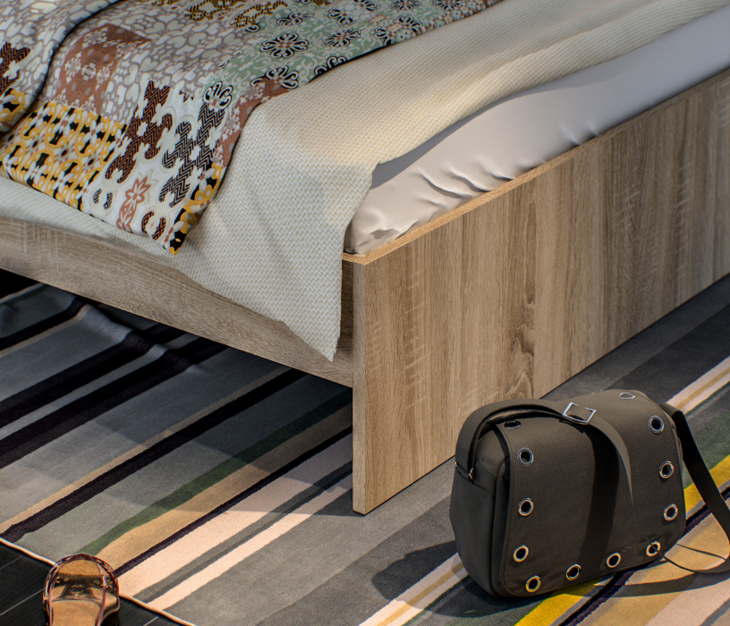 Двуспальные, Кровать Мамбо СБ-2679