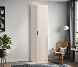 Шкаф однодверный Макс 500 мм, вариант №3 (ЛДСП/МДФ)