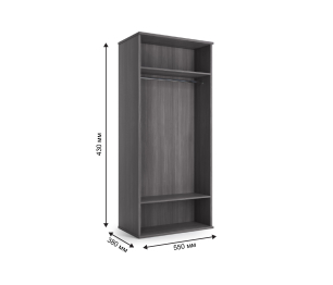 ПАРМА НЕО Cпальня шкаф 2-х дверный (корпус)