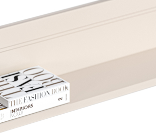 Полка Ассоль СБ-3431 Кашемир серый,МДФ Кашемир