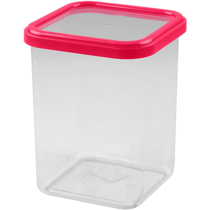 Посуда, БАНКА "ПРЕМИУМ" КВАДРАТНАЯ 1,2л