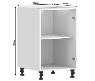 Регина корпус для стола 1 дв 50х82 см