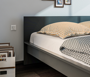 Кровать (1400) Леон/Бруклин СБ-3368